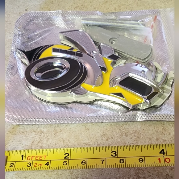 1 Super Bee Scat pack badge emblem for GRILL Approx. 5".Adhesive back so… - Picture 3 of 5